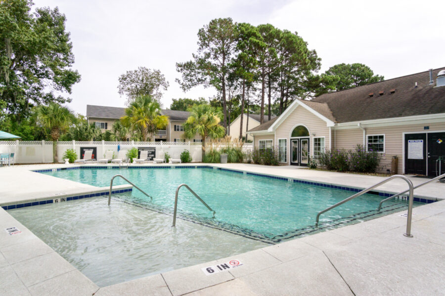 large swimming pool