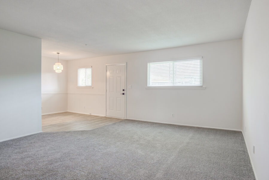 empty open living room