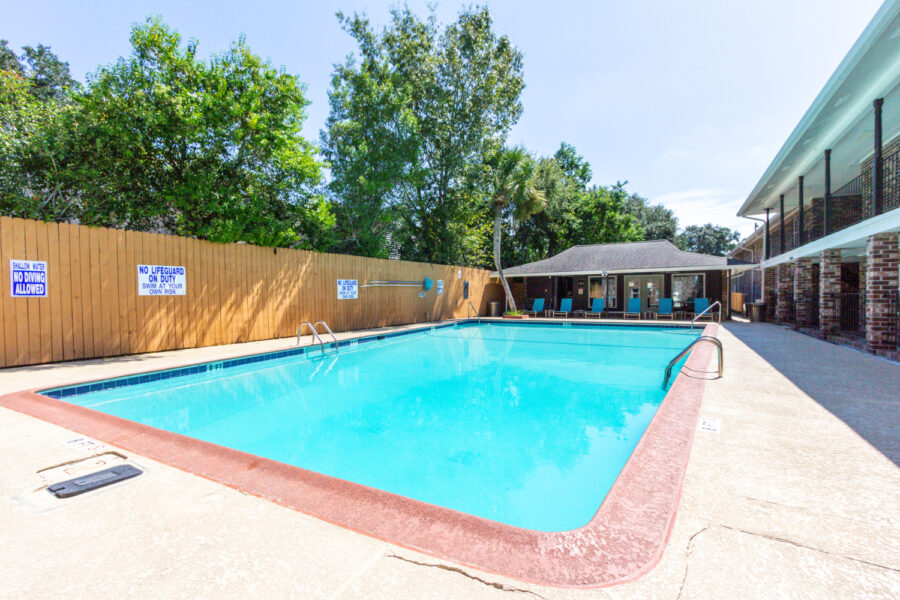 large swimming pool